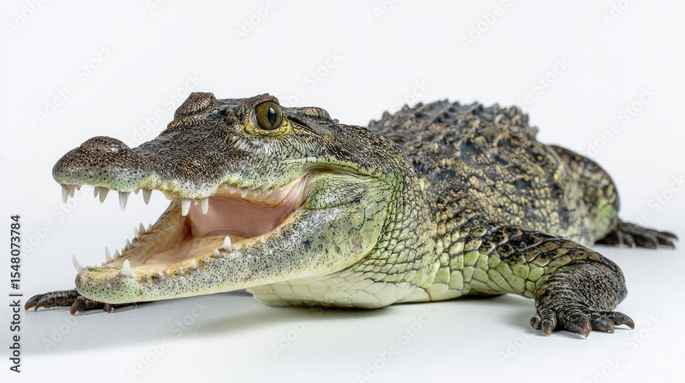 Fototapeta premium Close-up of a young crocodile
