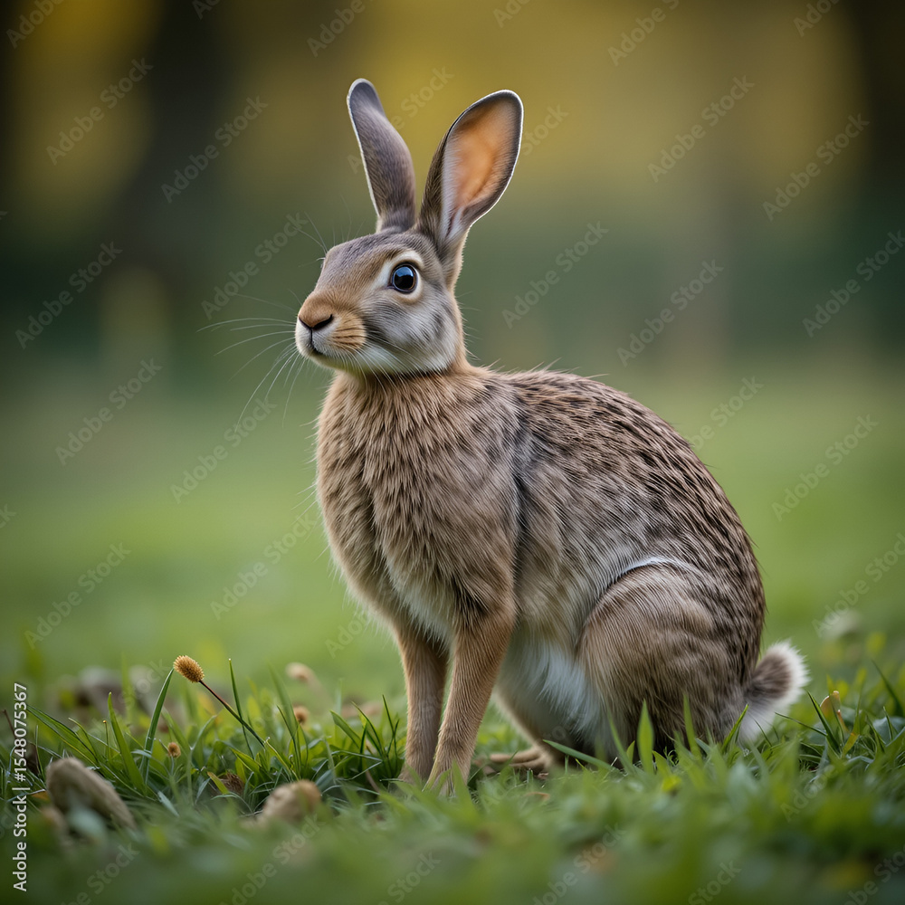 Fototapeta premium European Brown Hare, Germany