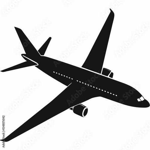 airplane in the sky