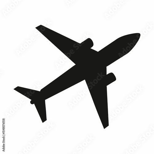 vector illustration of a plane