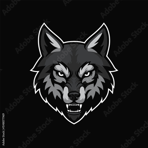Wolf logo design vector symbol and graphic idea creative