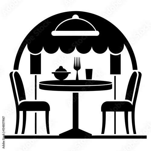 table and chairs