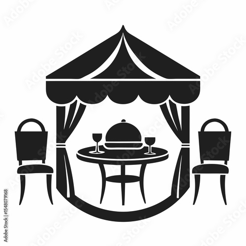 table and chairs