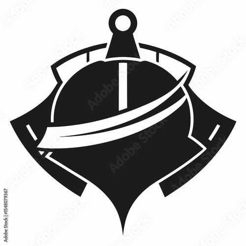 silhouette of a pirate ship
