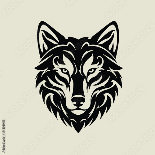 Wolf logo design vector symbol and graphic idea creative