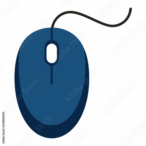 computer mouse on white background