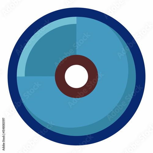 vector illustration of a blue and white background