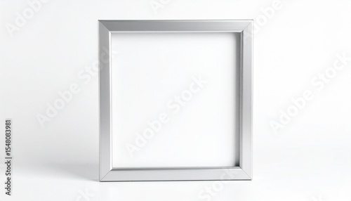 empty white window