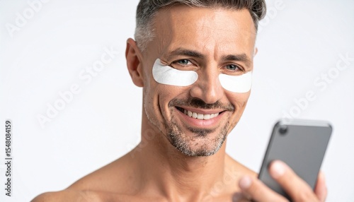 young man using a mobile phone