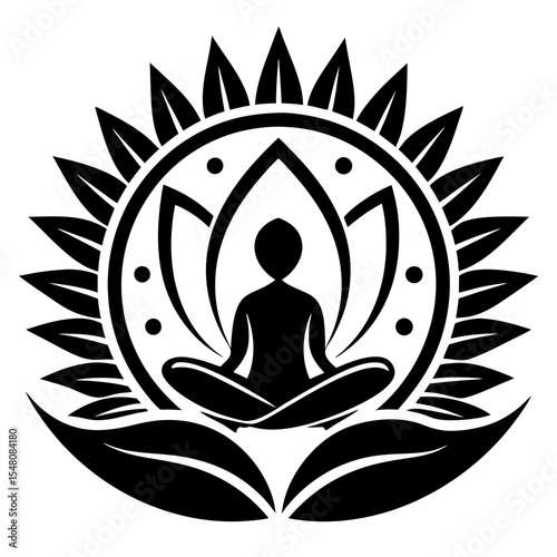 yoga lotus position