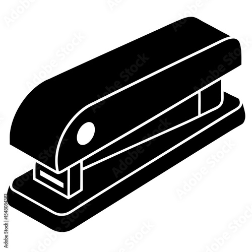 stapler isolated on white