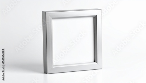 white frame on white wall