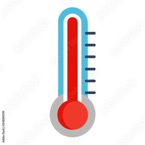 thermometer isolated on white