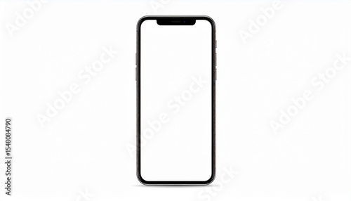 mobile phone with blank screen