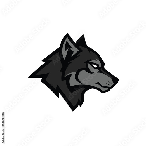 Wolf logo design vector symbol and graphic idea creative