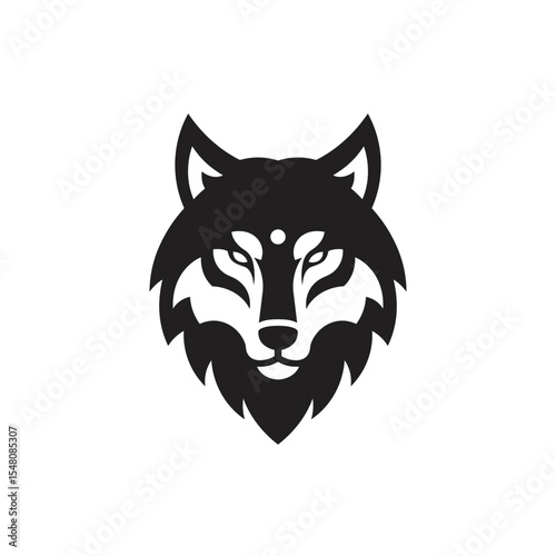 Wolf logo design vector symbol and graphic idea creative