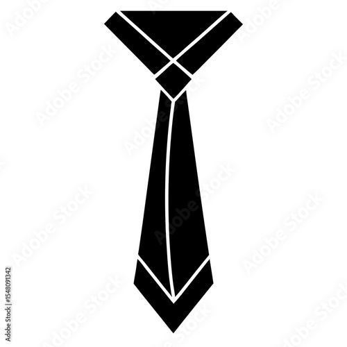 tie isolated on white