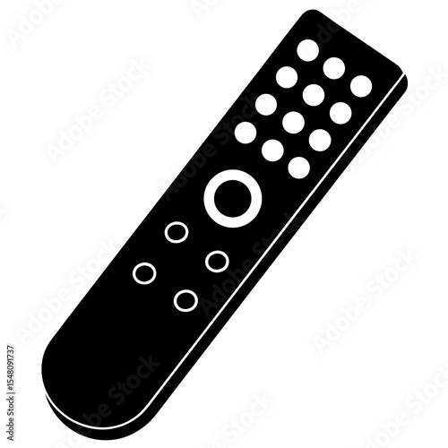 remote control isolated on white