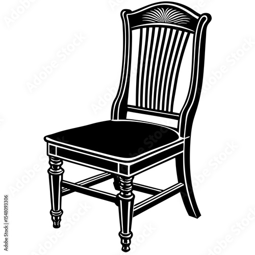 old fashioned chair