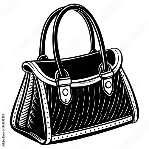 vector illustration of a bag