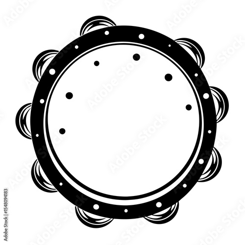 black and white background with frame