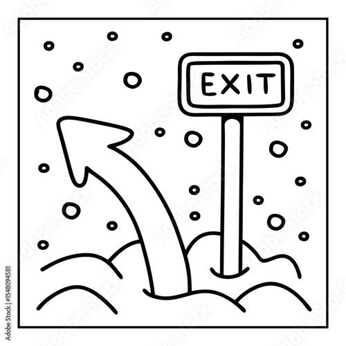 summer coloring pages vector illustration