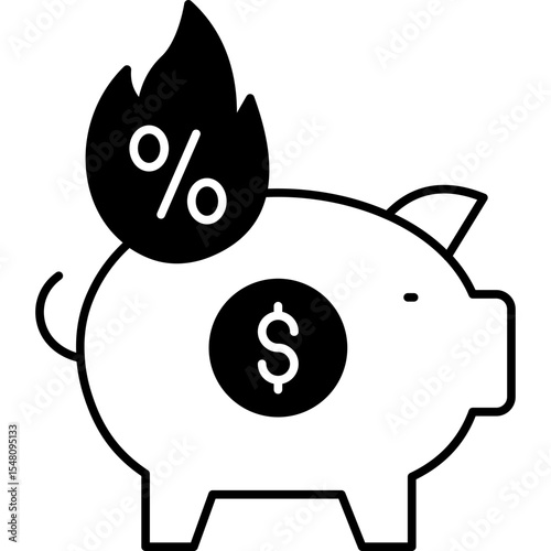 Hot sale vector icon in glyph Style 