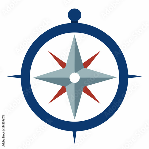 compass rose vector illustration