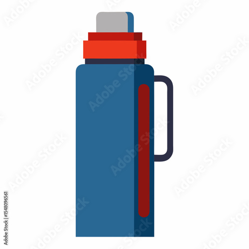vector illustration of a bottle of water