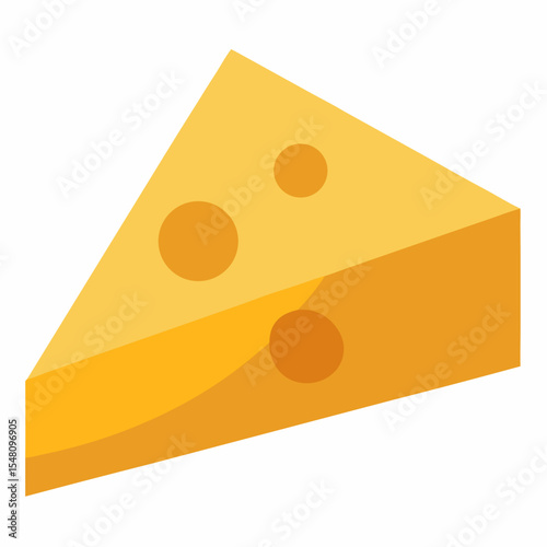 cheese on white background