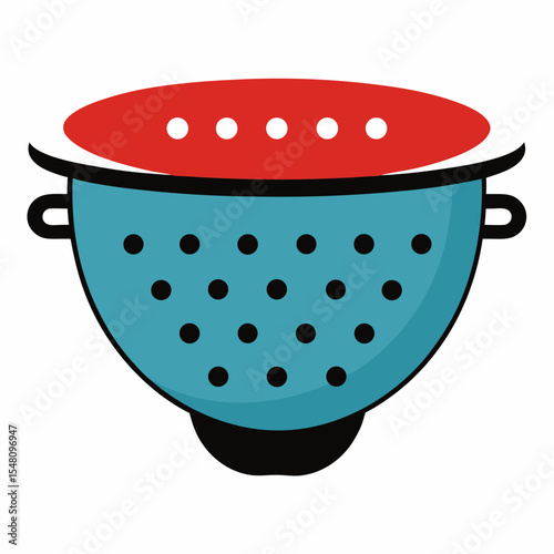 red pot with green leaves