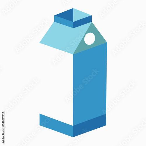 milk box with milk