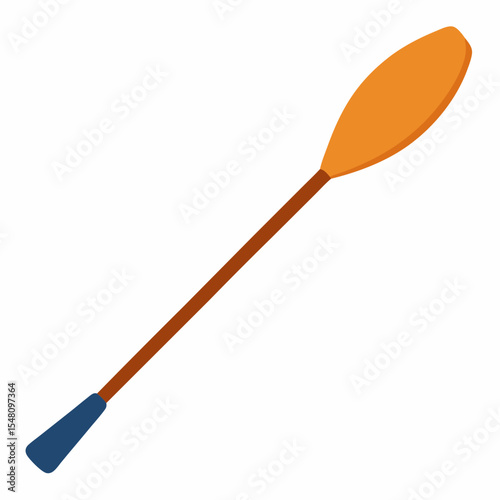 paddle isolated on white