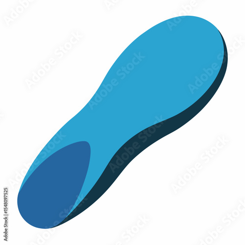 man foot print