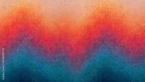 Vibrant Watercolor Sunset Abstract Texture Background