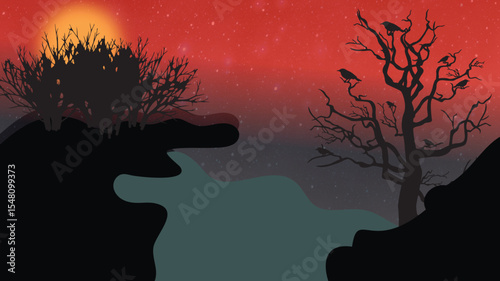 High quality natural image design template 
