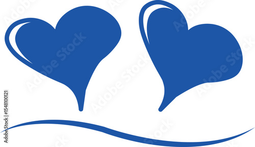 Creative Brushstroke Hearts: A Bold Vector Collection of Colorful and Uniquely Formed Symbols of Love