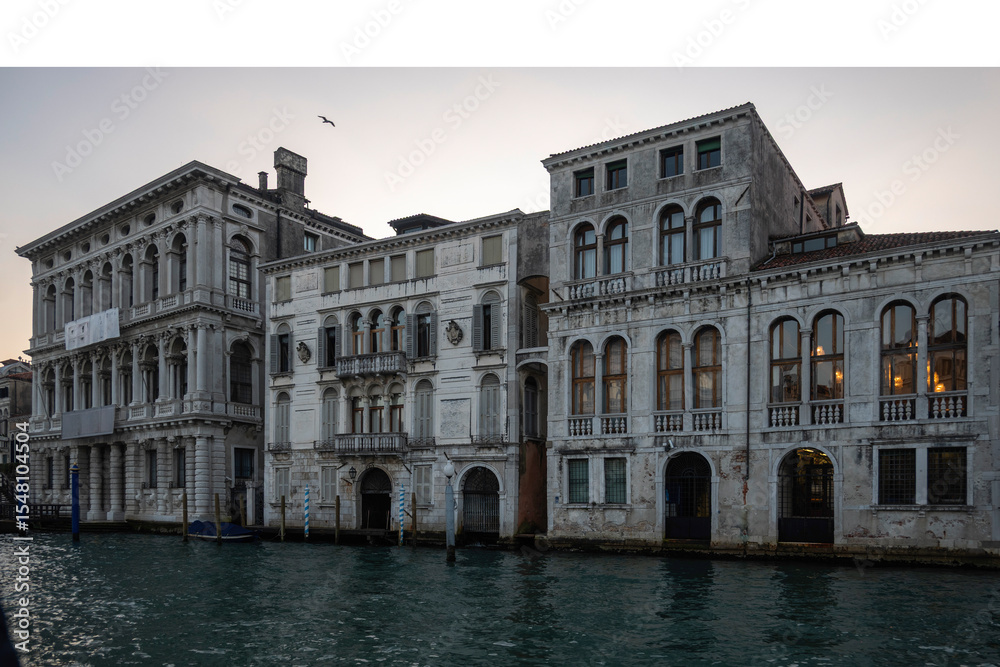 Naklejka premium The Old Town of city of Venice, Italy