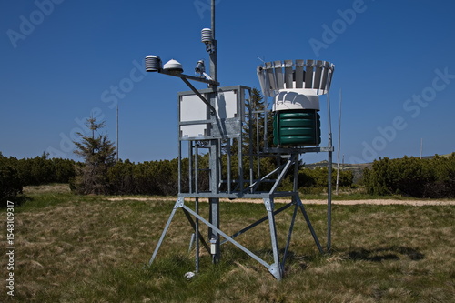 Behang Meteorogical probe in Krkonose mountains, Czech Republic, Europe