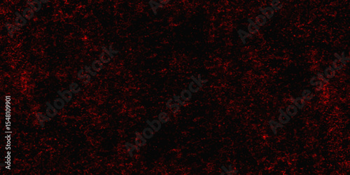 Trendy living red color texture of a concrete wall with cracks and scratches. limestone textured background. Decorative red panoramic background texture. Vintage texture of plaster or grungy marble.	