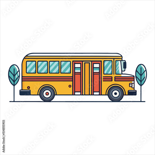 Bus Vector 