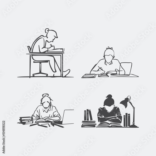 business people working together