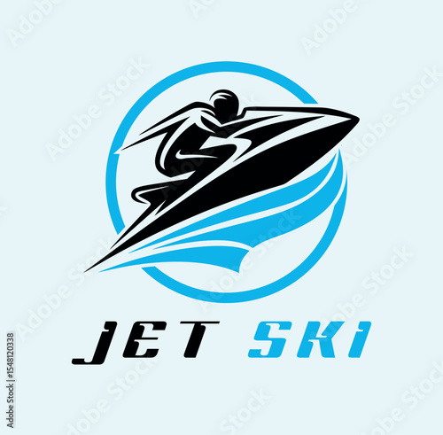 Jet Ski in Circular Frame with Waves