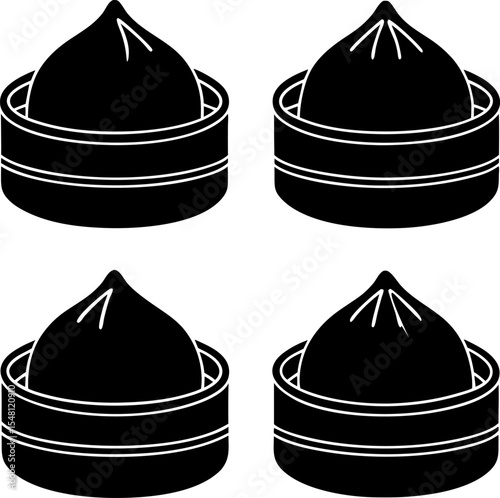 dim sum character  traditional chinese dumplings   [Converted].eps