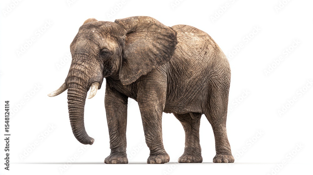 Obraz premium African Elephant Profile