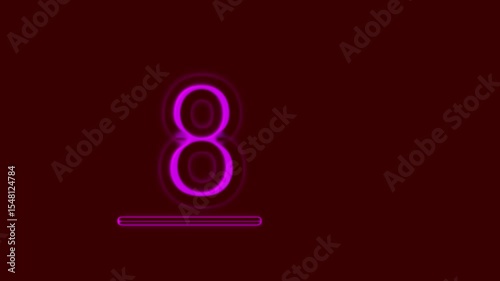 design, digital,16 second countdown timer, Countdown video 4k video..