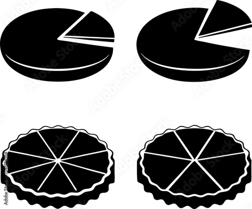pie icon  flat vector.eps