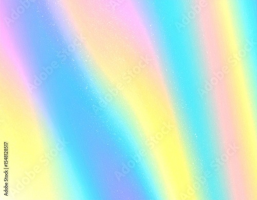 Rainbow crystal light leaks effect with grain dust scratches