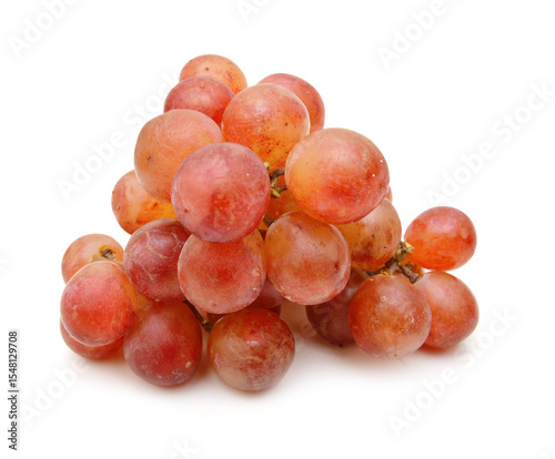 Wallpaper Mural Bunch of red grapes Isolated on white background. Torontodigital.ca