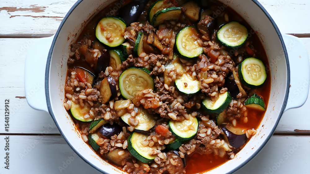 Greek Moussaka Recipe: Eggplant, Zucchini, and Lamb Casserole Greek Moussaka Recipe: Eggplant, Zucchini, and Lamb Casserole